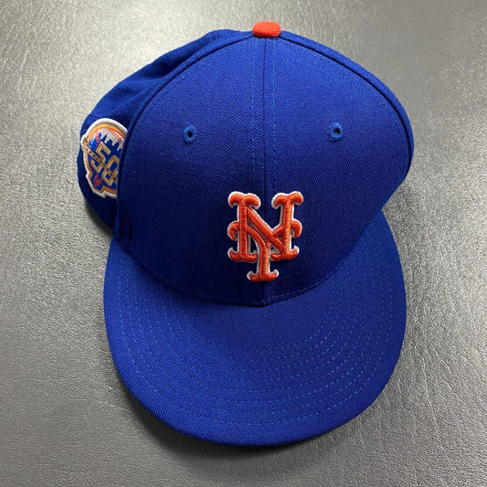 100% Authentic New York Mets 50th New Era 59Fifty 7 1/2 MLB Baseball Hat Cap