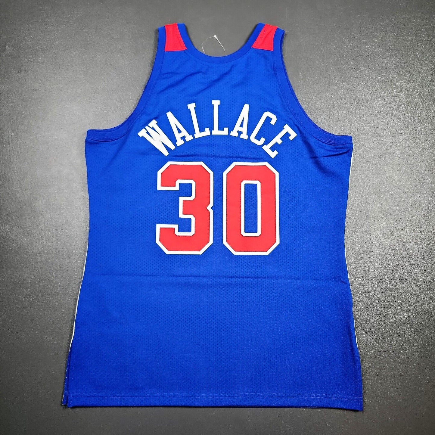 100% Authentic Ben Wallace Mitchell & Ness 96 97 Bullets Jersey Size 44 L Mens