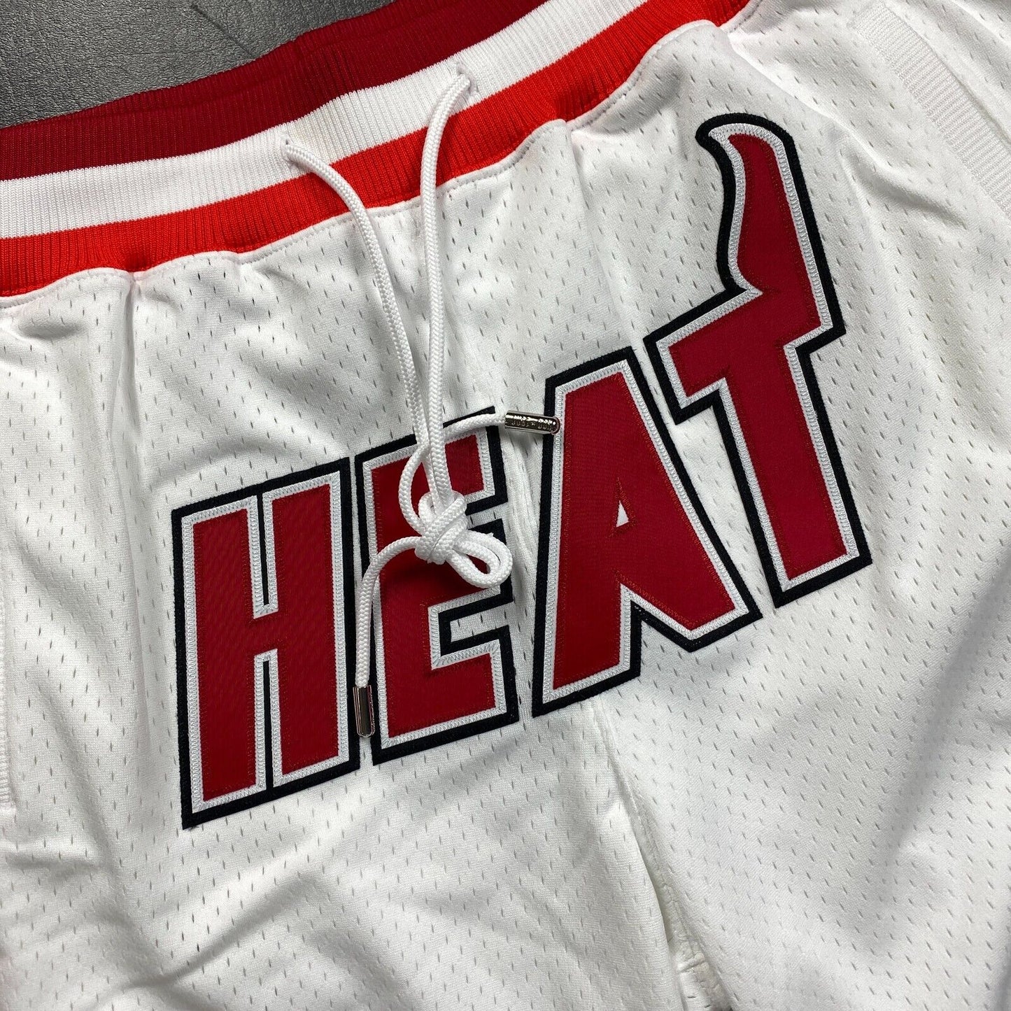 100% Authentic 96 97 Miami Heat Just Don x Mitchell & Ness Shorts Size XL Mens