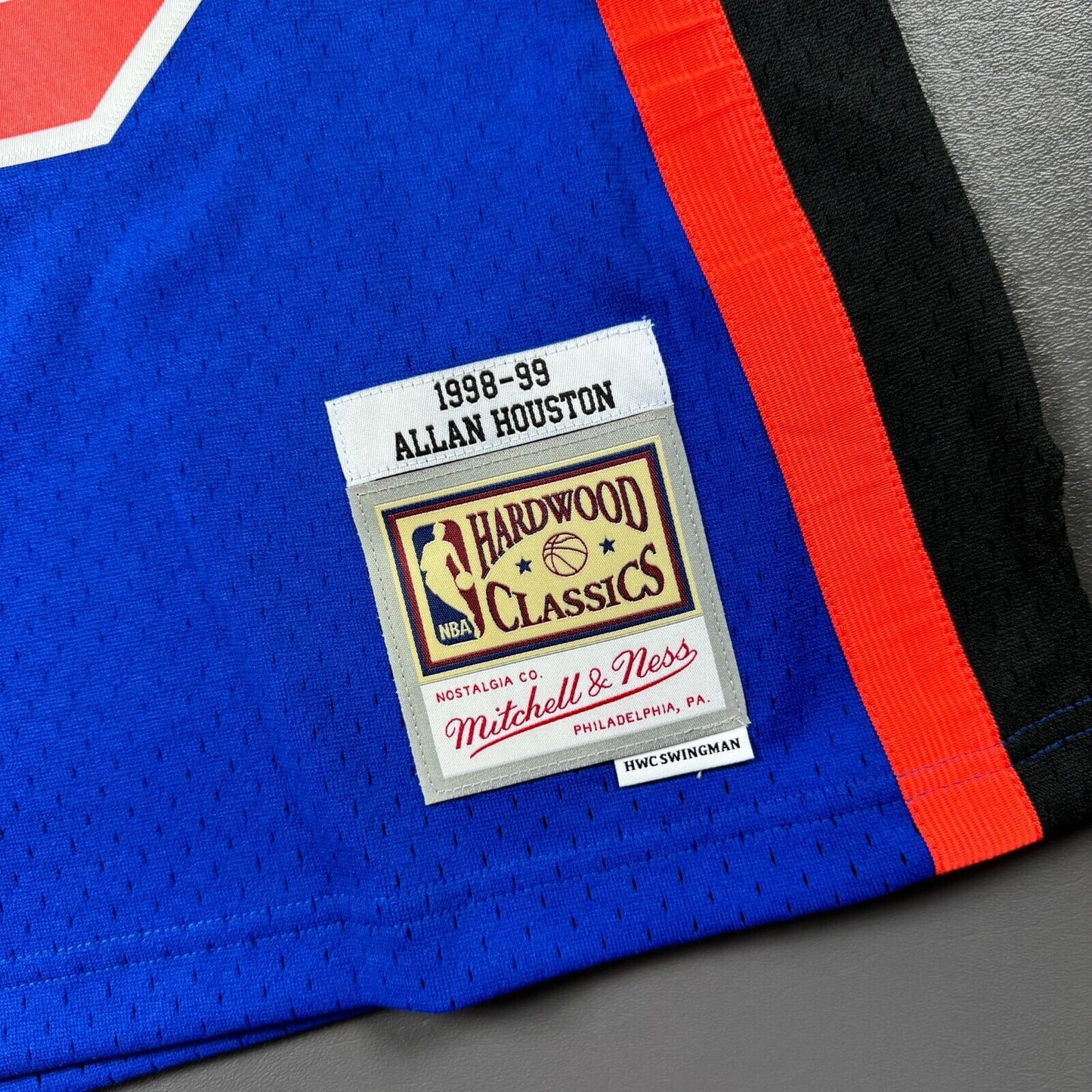 100% Authentic Allan Houston Mitchell Ness 98 99 New York Knicks Jersey M 40