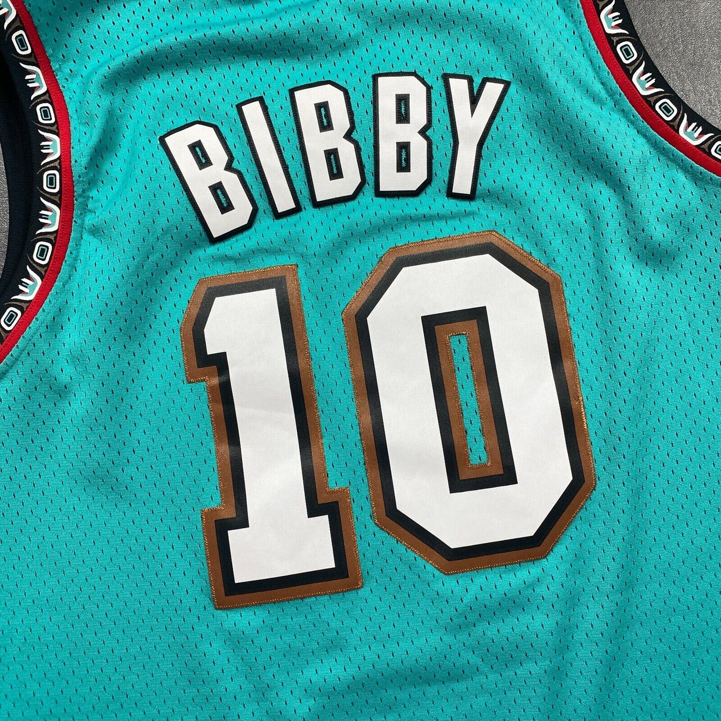 100% Authentic  Mike Bibby Vintage Adidas Vancouver Grizzlies Jersey Size XL