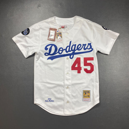 100% Authentic Pedro Martinez Mitchell Ness 1993 Los Angeles Dodgers Jersey 40 M