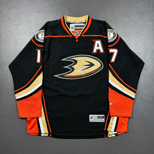 100% Authentic Ryan Kesler Reebok Anaheim Ducks Jersey Size 2XL Mens