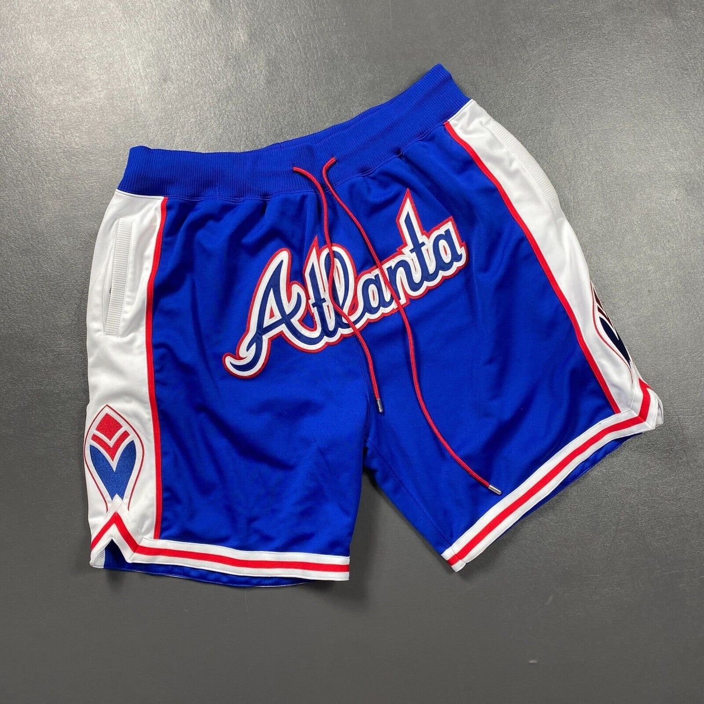 100% Authentic Atlanta Braves Just Don x Mitchell Ness Shorts Size 2XL Mens