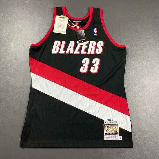100% Authentic Scottie Pippen Mitchell Ness 99 00 Blazers Jersey Size 44 L Mens