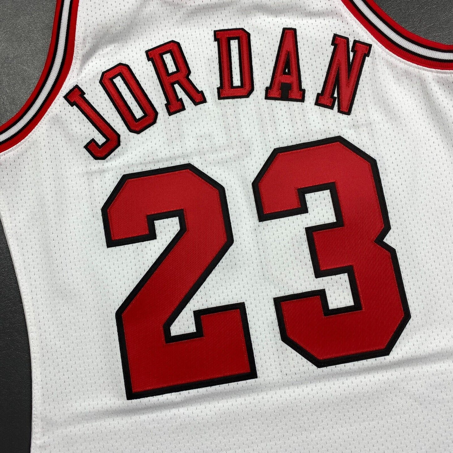 100% Authentic Michael Jordan Mitchell Ness 96 97 All Star Bulls Jersey 36 S