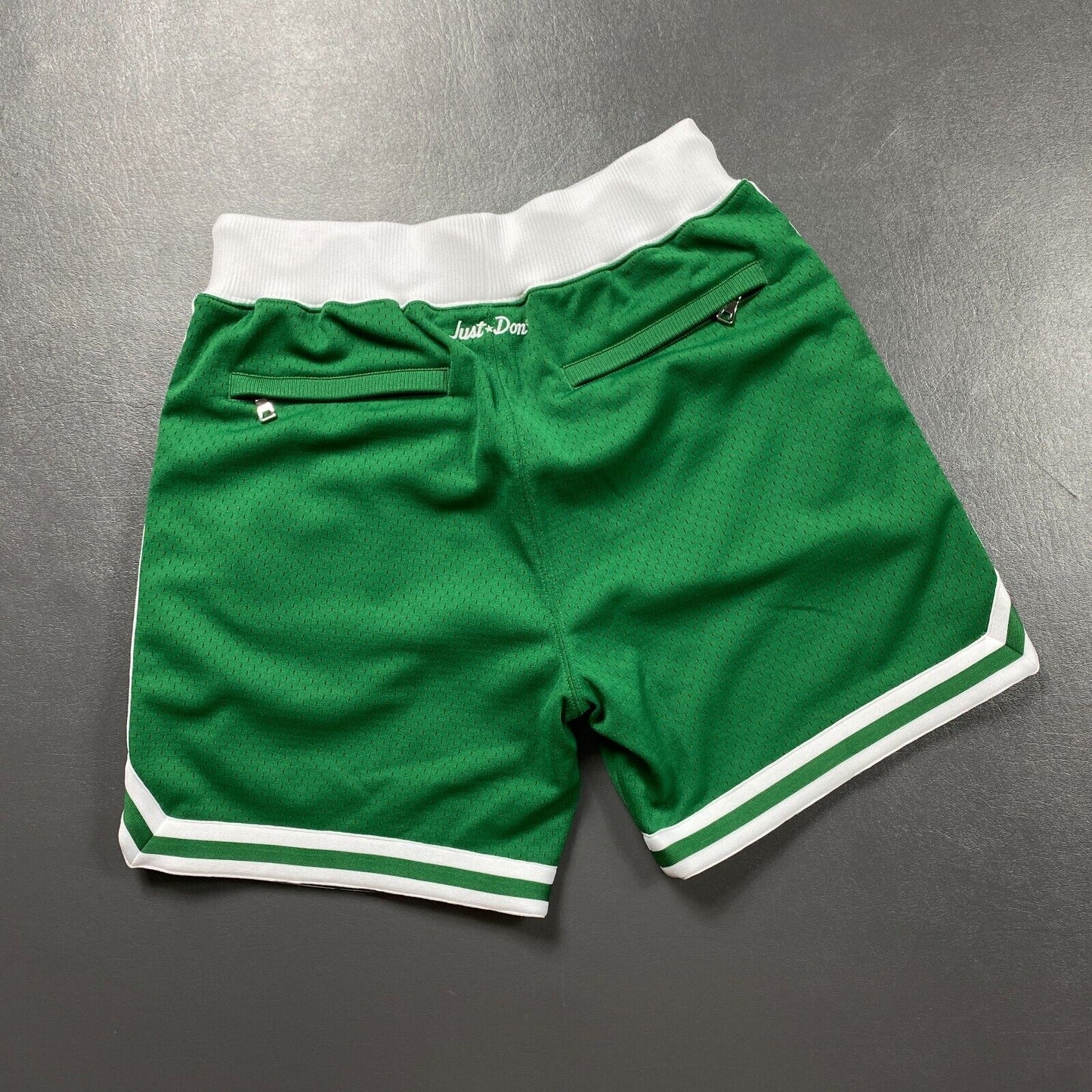 100% Authentic Just Don Boston Celtics Mitchell & Ness 7 Inch Shorts Size L 44