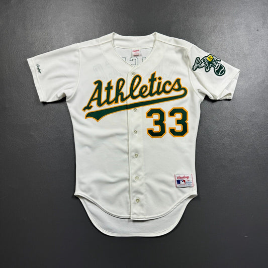 100% Authentic Jose Canseco Vintage Rawlings Oakland Athletics Jersey Size 40 M