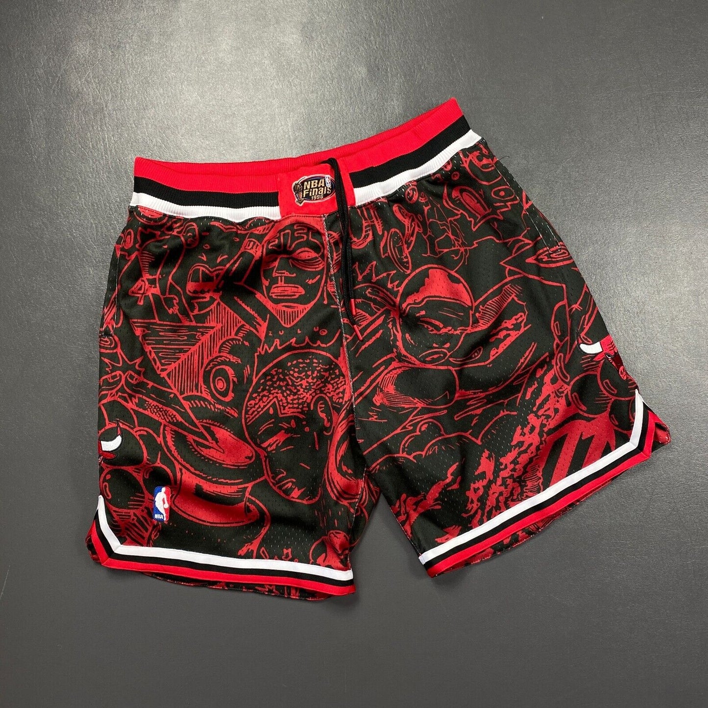 100% Authentic Hebru Brantley x Mitchell Ness 97 98 Bulls Shorts 48 XL - jordan