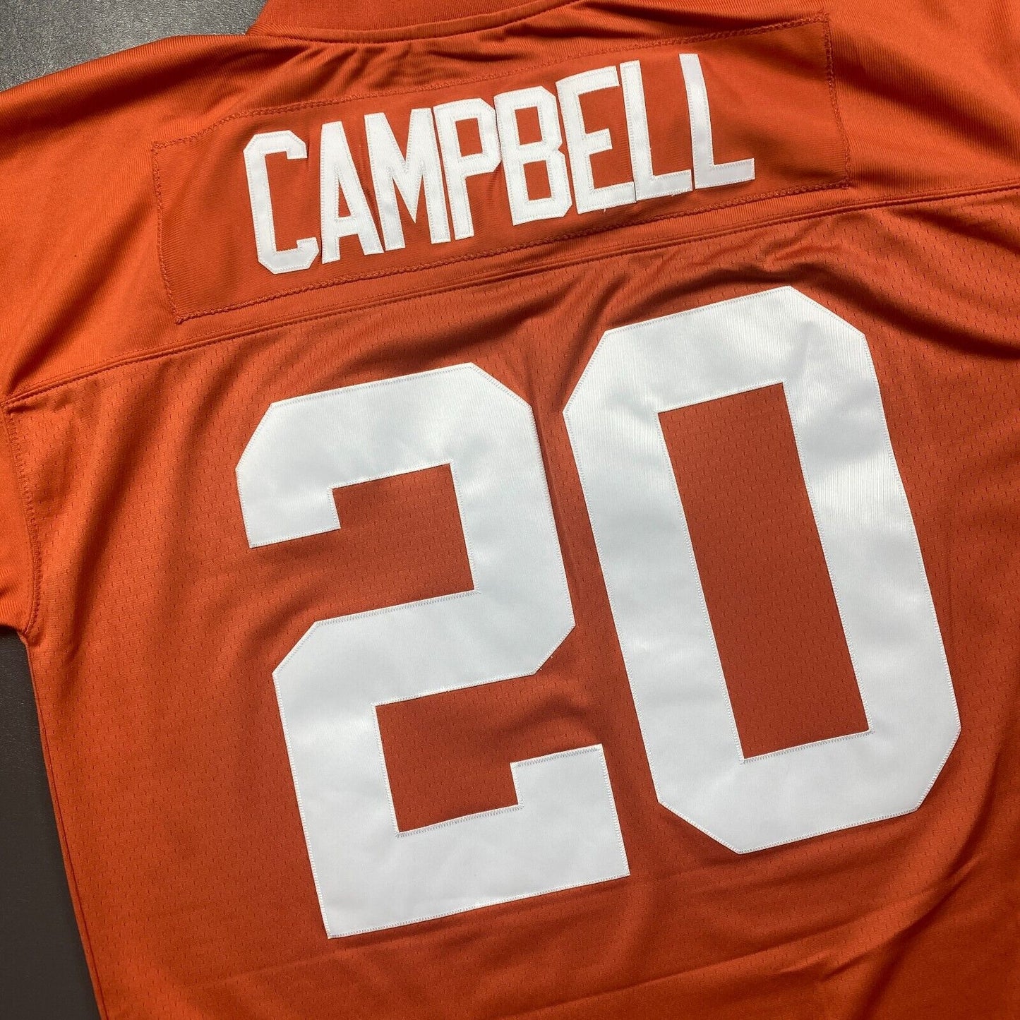 100% Authentic Earl Campbel Mitchell & Ness 1977 Texas Longhorns Jersey 40 M