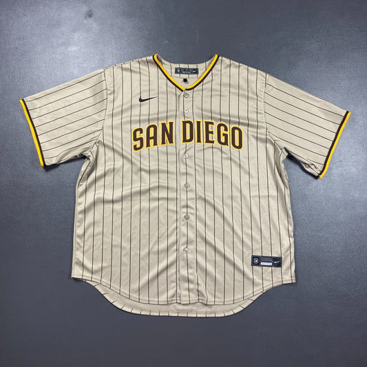 100% Authentic Fernando Tatis Jr Nike San Diego Padres Jersey Size 2XL Mens