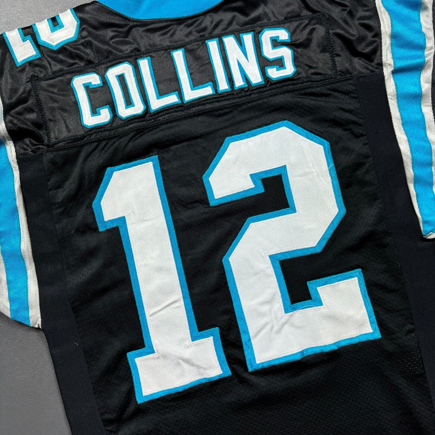 100% Authentic Kerry Collins Vintage Wilson Carolina Panthers Jersey 46 L XL