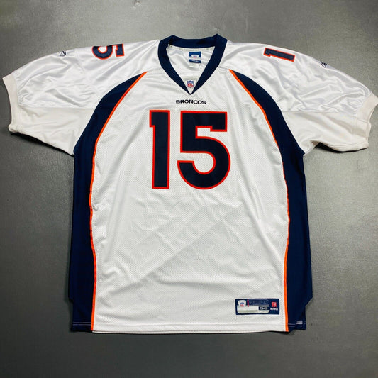 100% Authentic Tim Tebow Vintage Reebok Broncos Jersey Mens Size 56 3XL Mens