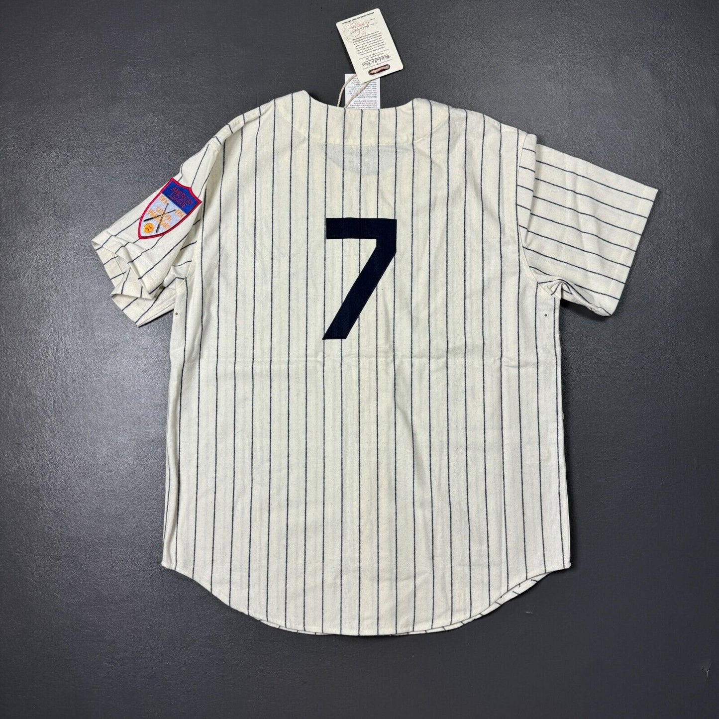 100% Authentic Mickey Mantle Mitchell Ness 1951 NY Yankees Jersey Size 36 S Mens