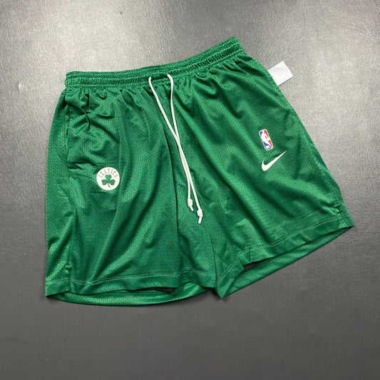 100% Authentic Boston Celtics Nike Issued Reversible Shorts Size XL Mens