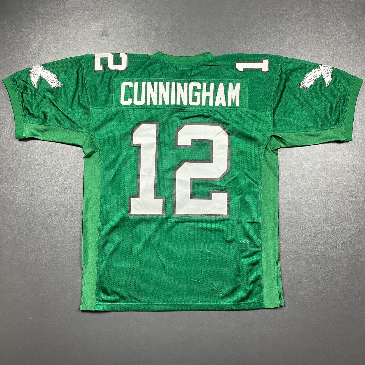 100% Authentic Randall Cunningham Mitchell & Ness 1992 Eagles Jersey Size 48 XL