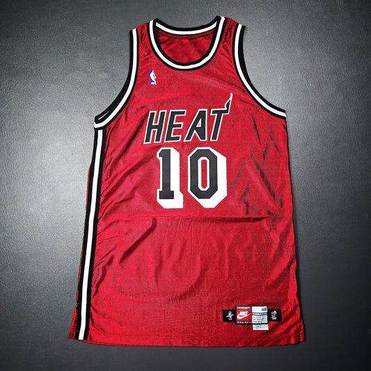 100% Authentic Tim Hardaway Nike 98 99 Miami Heat Pro Cut Game Jersey 48+4"