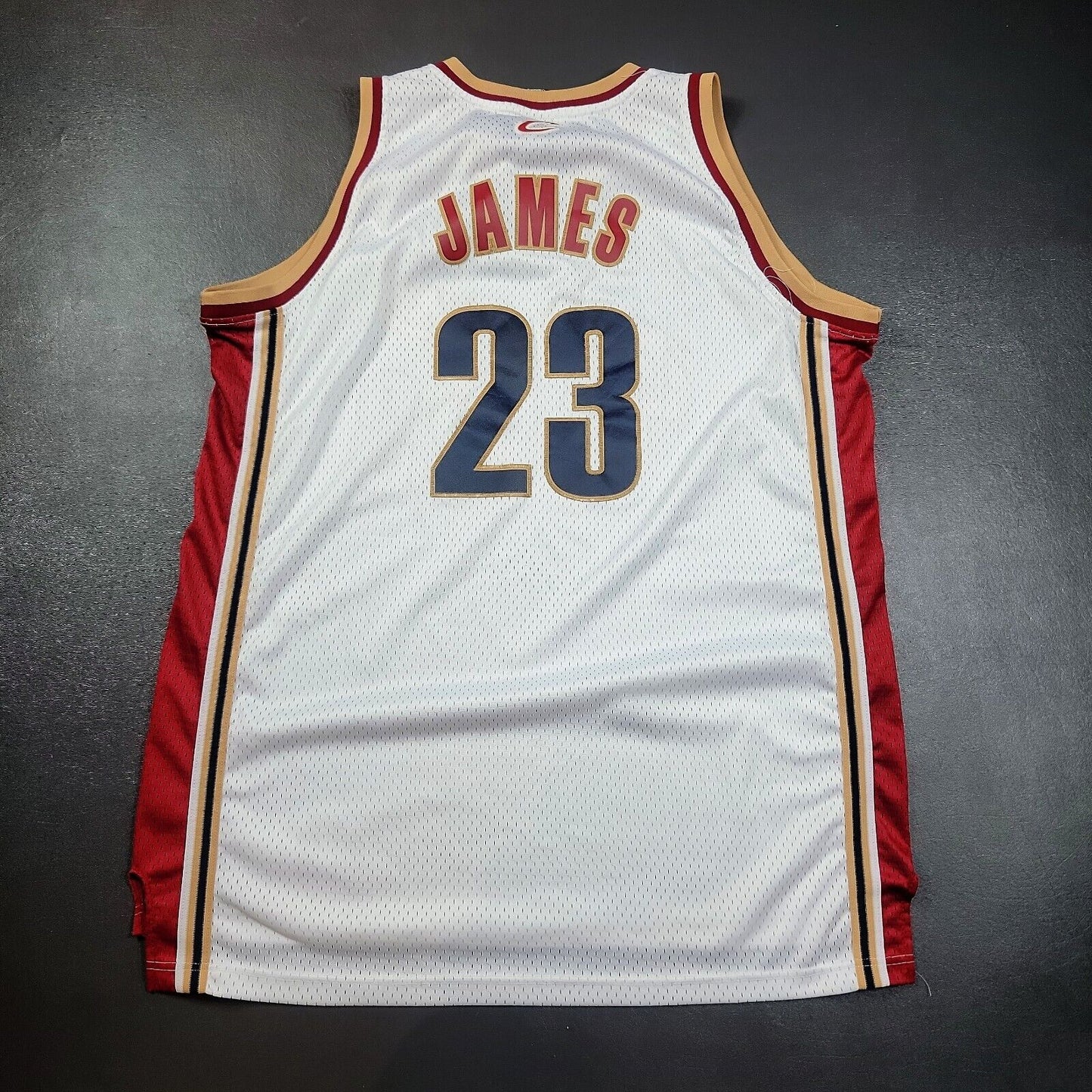 100% Authentic Lebron James Adidas Cavaliers Cavs Home Jersey Size 2XL 52 Mens