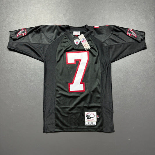 100% Authentic Michael Vick Mitchell & Ness 2002 Falcons Jersey Size 36 S Mens