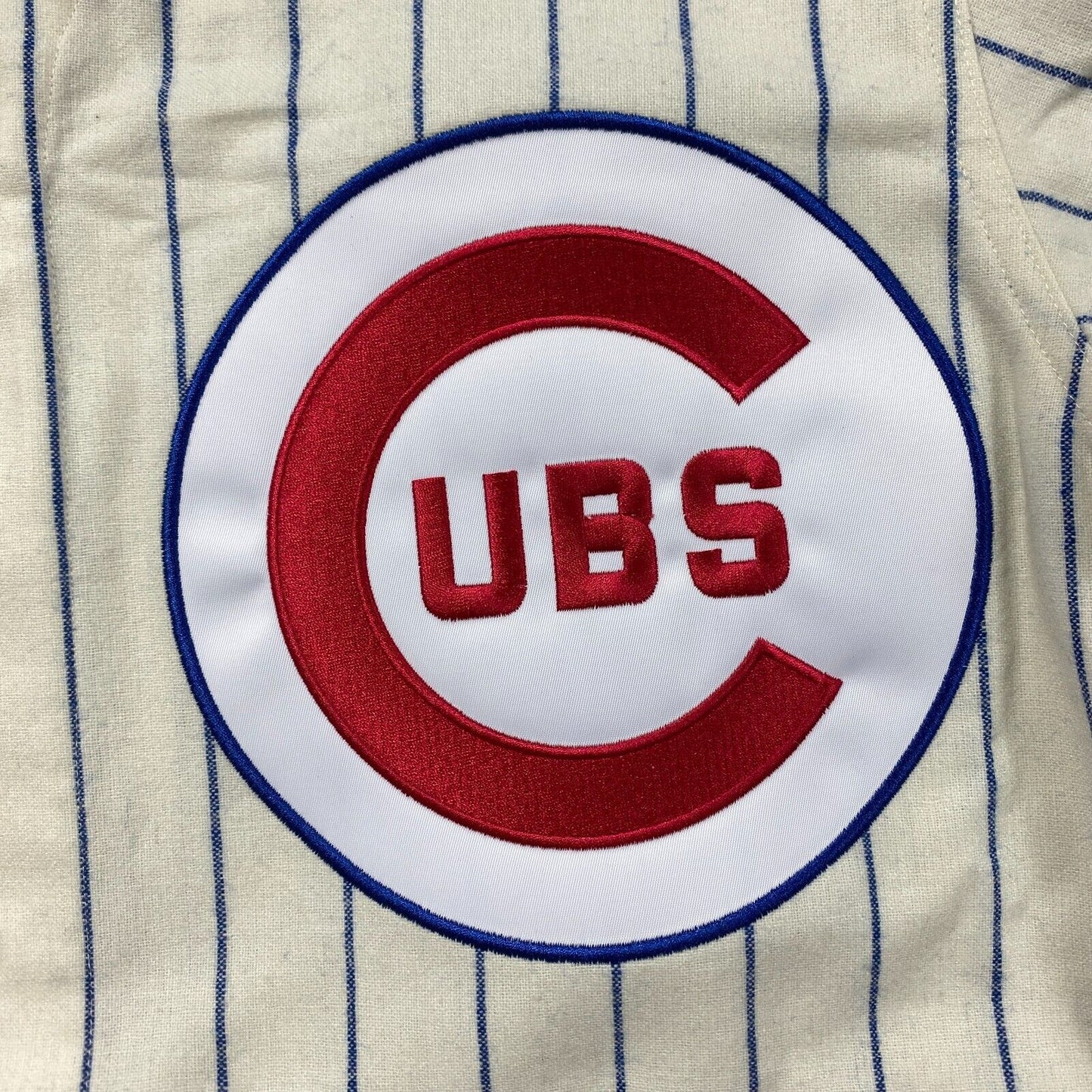 100% Authentic Ernie Banks Mitchell & Ness 1969 Chicago Cubs Jersey Size 44 L