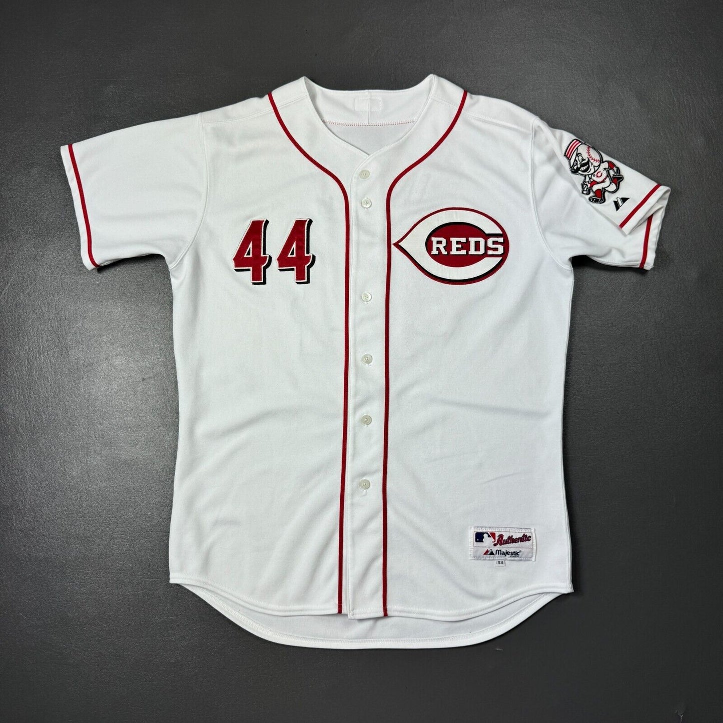 100% Authentic Adam Dunn Cincinnati Reds Vintage Majestic Jersey Size 48 XL Mens