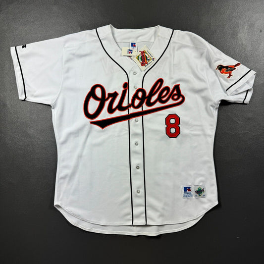 100% Authentic Cal Ripken Vintage Russell Athletic Orioles Jersey Size 52 2XL