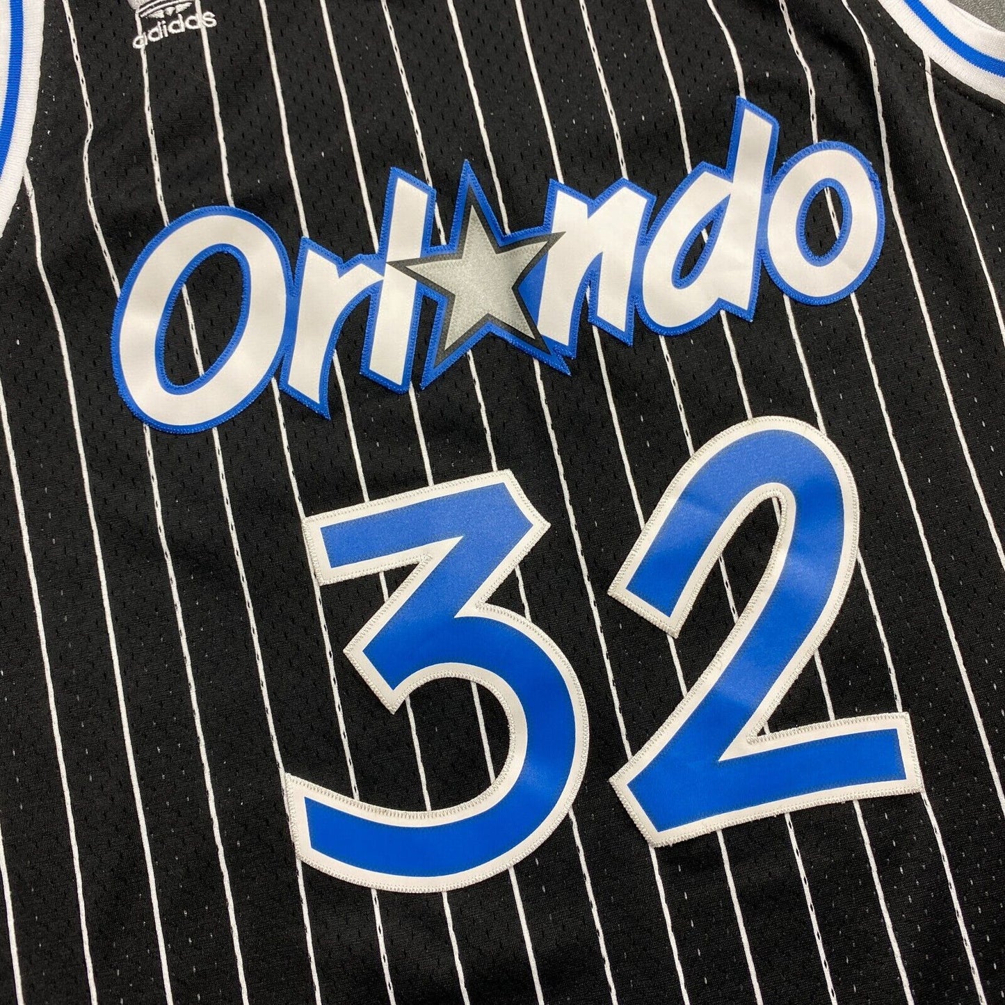 100% Authentic Shaquille O'Neal Adidas 93 94 Orlando Magic Swingman Size XL Mens
