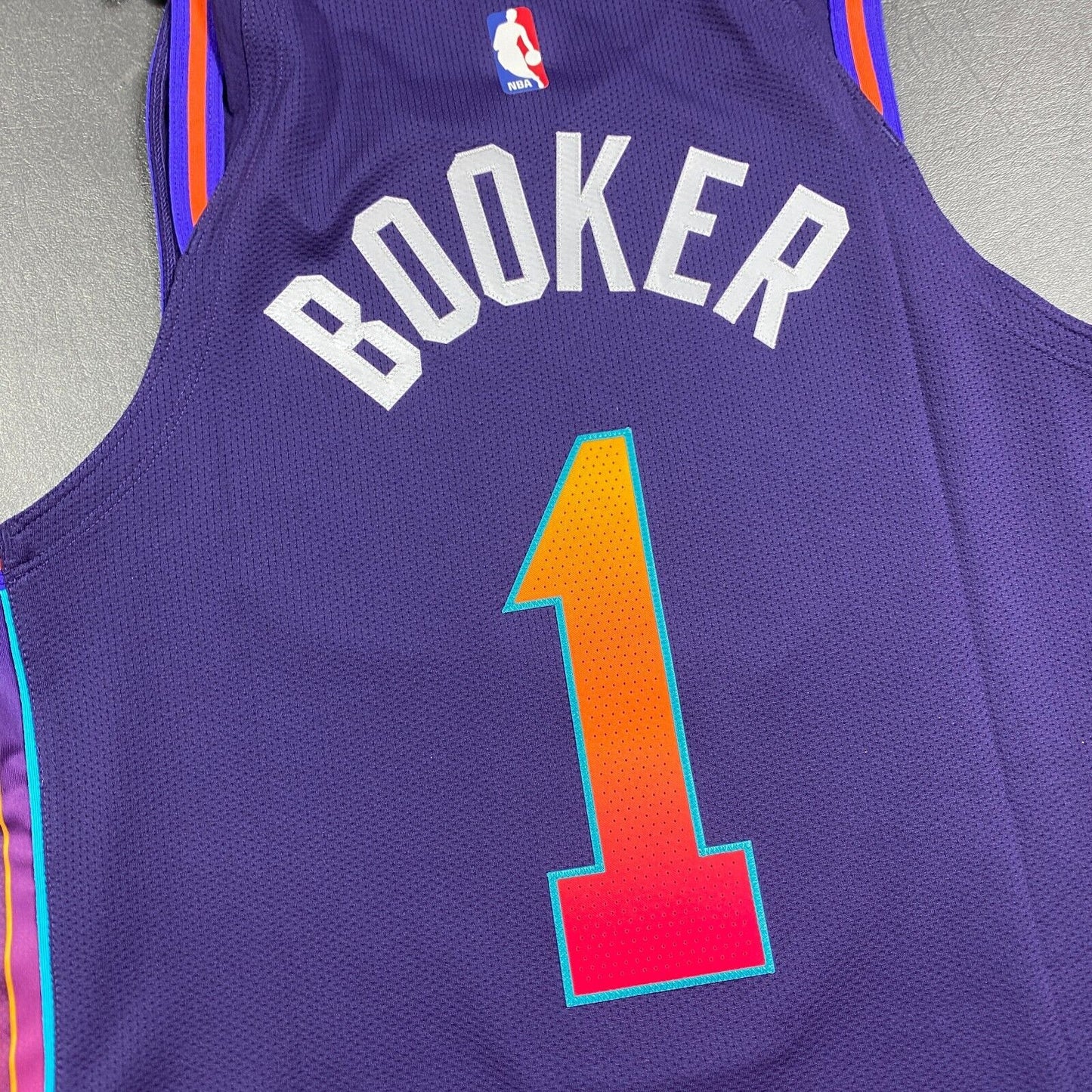 100% Authentic Devin Booker Nike Suns City Edition Jersey Size 44 M Mens