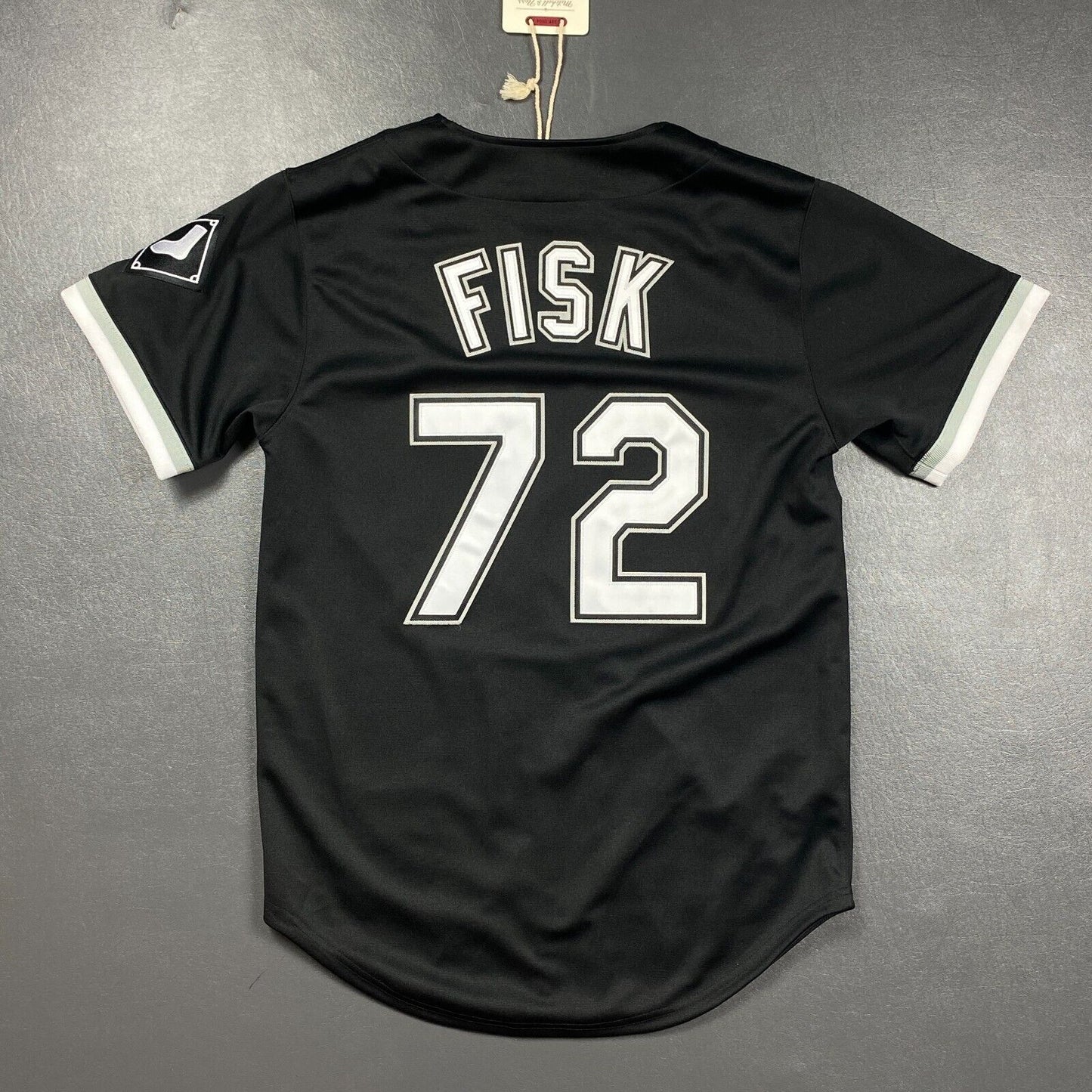 100% Authentic Carlton Fisk Mitchell & Ness 1993 Chicago White Sox Jersey 40 M