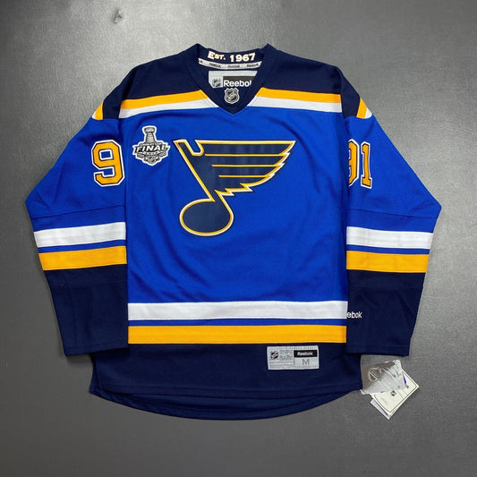 100% Authentic Vladimir Tarasenko Reebok St. Louis Blues Jersey Size M Mens