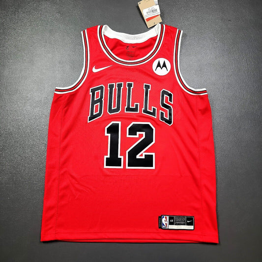 100% Authentic Ayo Dosunmu Nike Bulls Icon Edition Swingman Jersey Size 48 L