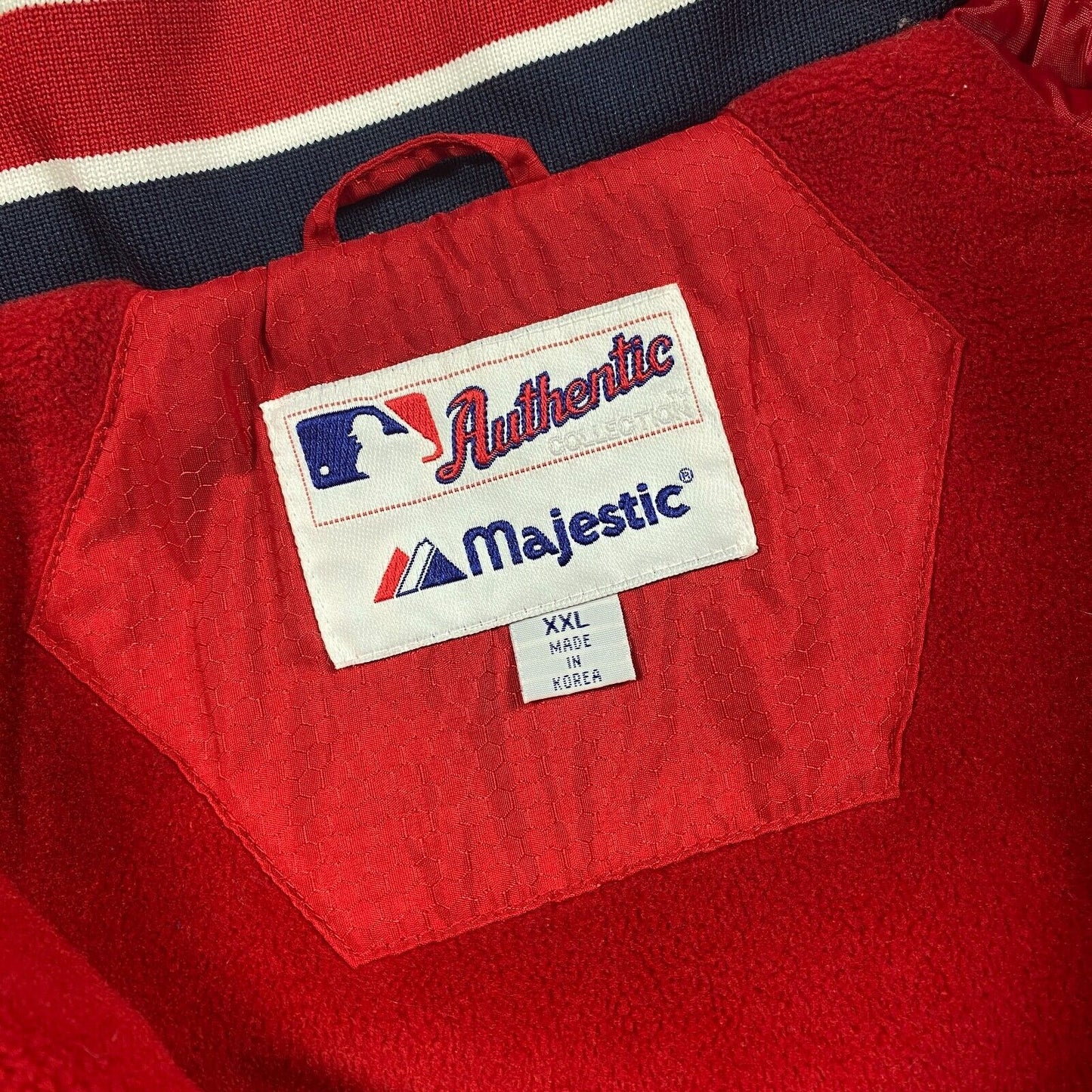 100% Authentic Vintage Majestic Anaheim Los Angeles Angels Jacket Size 2XL Mens