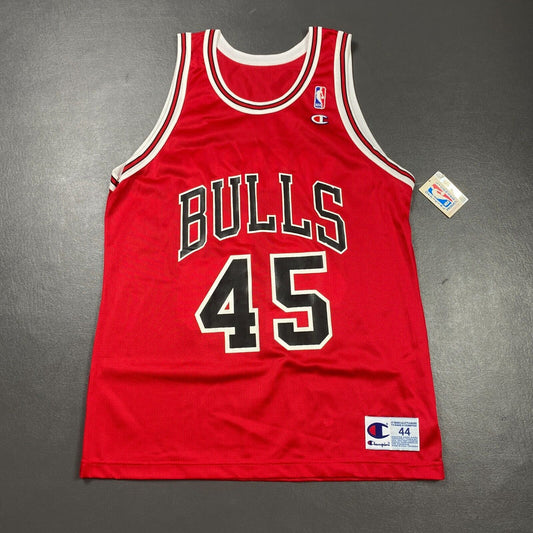 100% Authentic Michael Jordan Vintage Champion 94 95 #45 Bulls Jersey Size 44