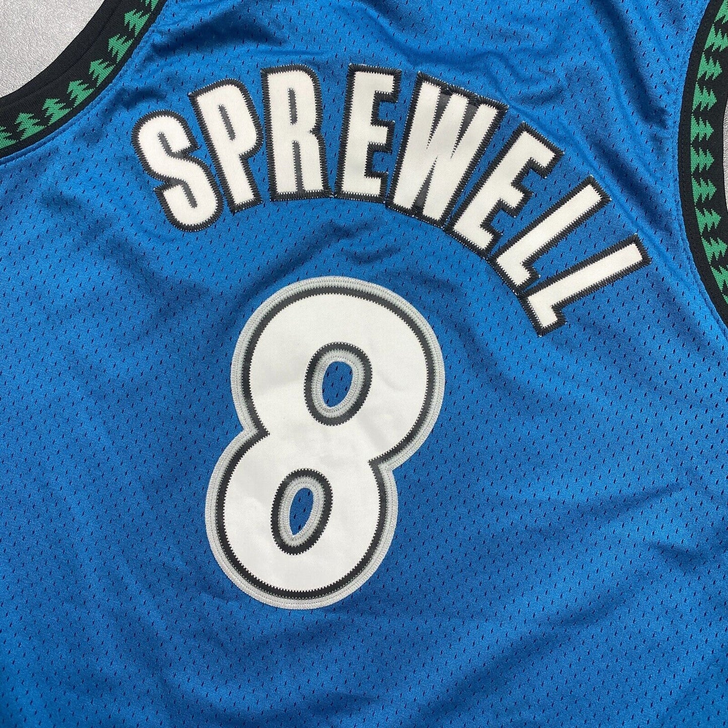 100% Authentic Latrell Sprewell Vintage Nike Timberwolves Jersey Size XL Mens