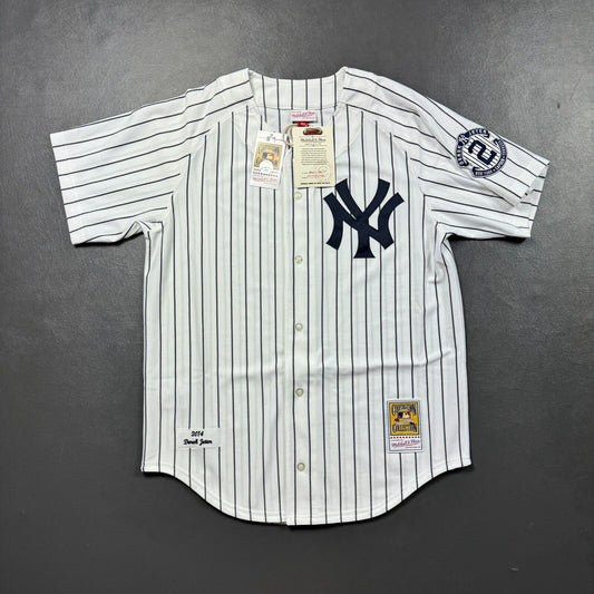 100% Authentic Derek Jeter Mitchell & Ness 2014 NY Yankees Jersey Size L 44 Mens