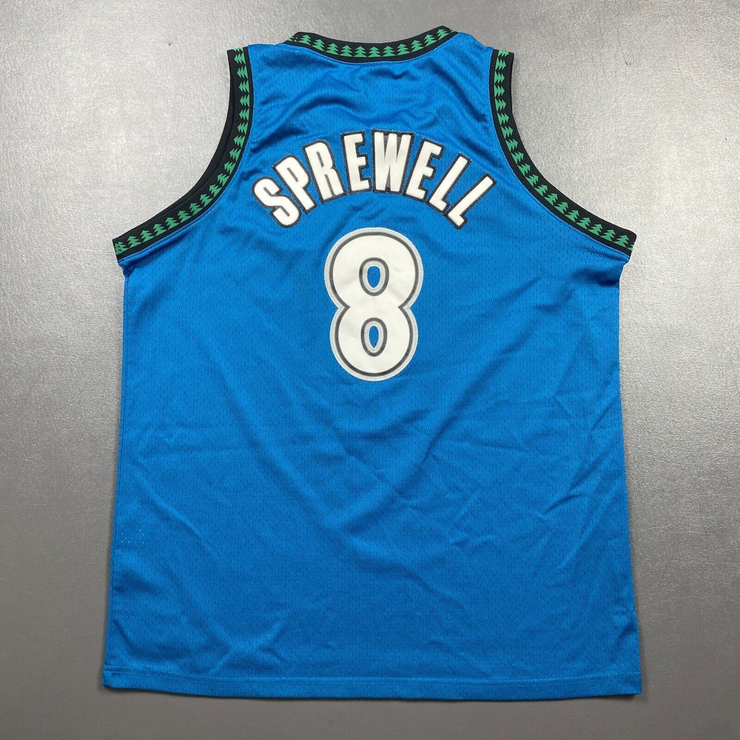 100% Authentic Latrell Sprewell Vintage Nike Timberwolves Jersey Size XL Mens