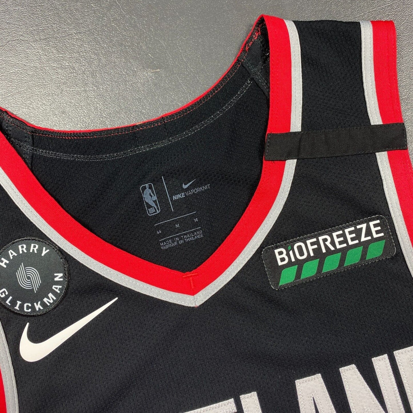 100% Authentic Damian Lillard Nike Portland Blazers Icon Jersey Size 44 M Mens