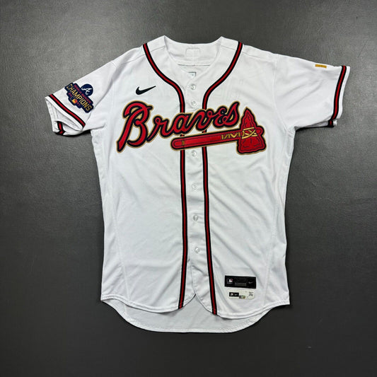 100% Authentic Guillermo Heredia 2022 Atlanta Braves Game Used Worn Jersey