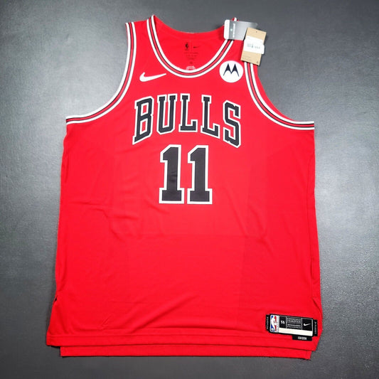 100% Authentic Demar DeRozan Nike Bulls Icon Edition Jersey Size 56 2XL Motorola