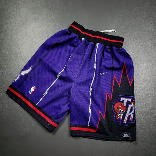 100% Authentic Toronto Raptors Vintage Nike Shorts Size 30 Mens vince carter
