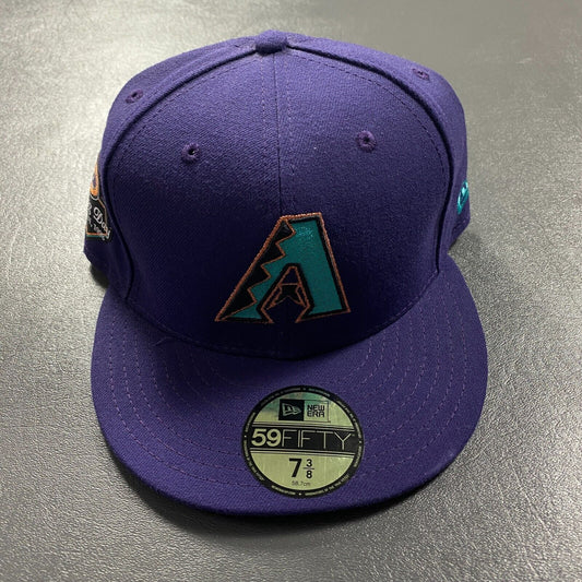 100% Authentic Arizona Diamondbacks 1998 New Era 59Fifty 7 3/8 Baseball Hat Cap