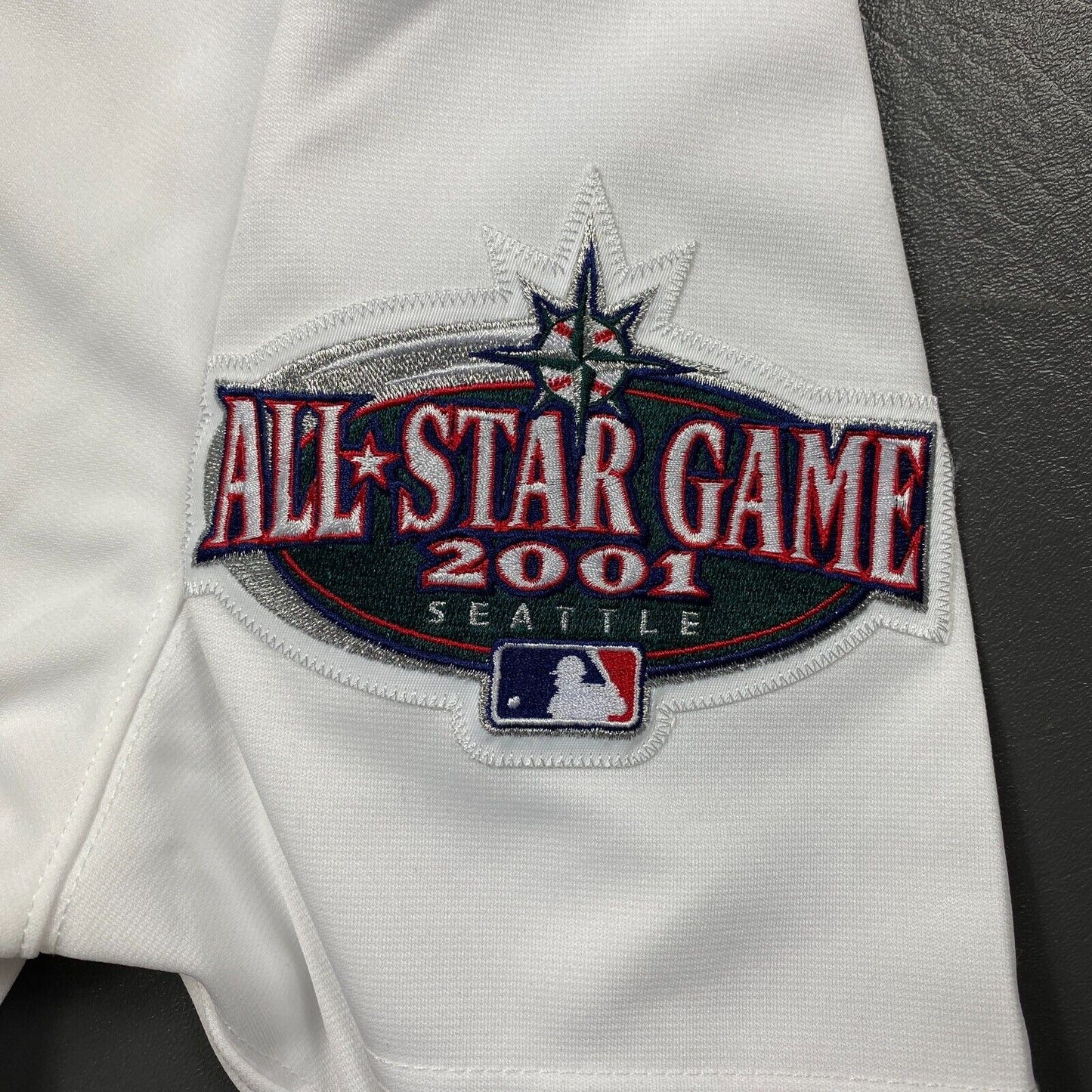 100% Authentic Ichiro Suzuki Mitchell Ness 2001 All Star Mariners Jersey 48 XL