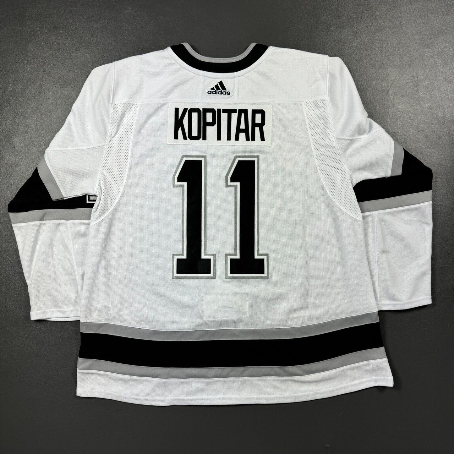 100% Authentic Anze Kopitar Adidas Los Angeles Kings Jersey Size 60 Mens