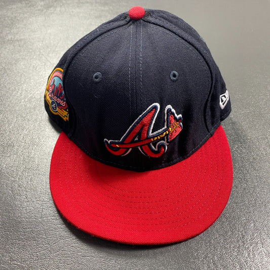100% Authentic Atlanta Braves 40th New Era 59Fifty 7 1/2 MLB Baseball Hat Cap
