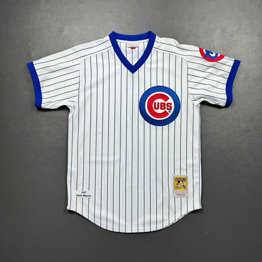 100% Authentic Andre Dawson Mitchell & Ness 1987 Chicago Cubs Jersey Size 44 L