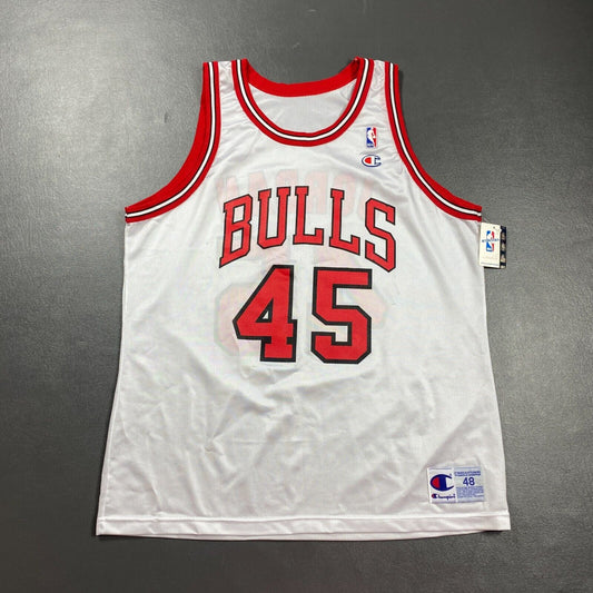 100% Authentic Michael Jordan Vintage Champion 94 95 #45 Bulls Jersey Size 48