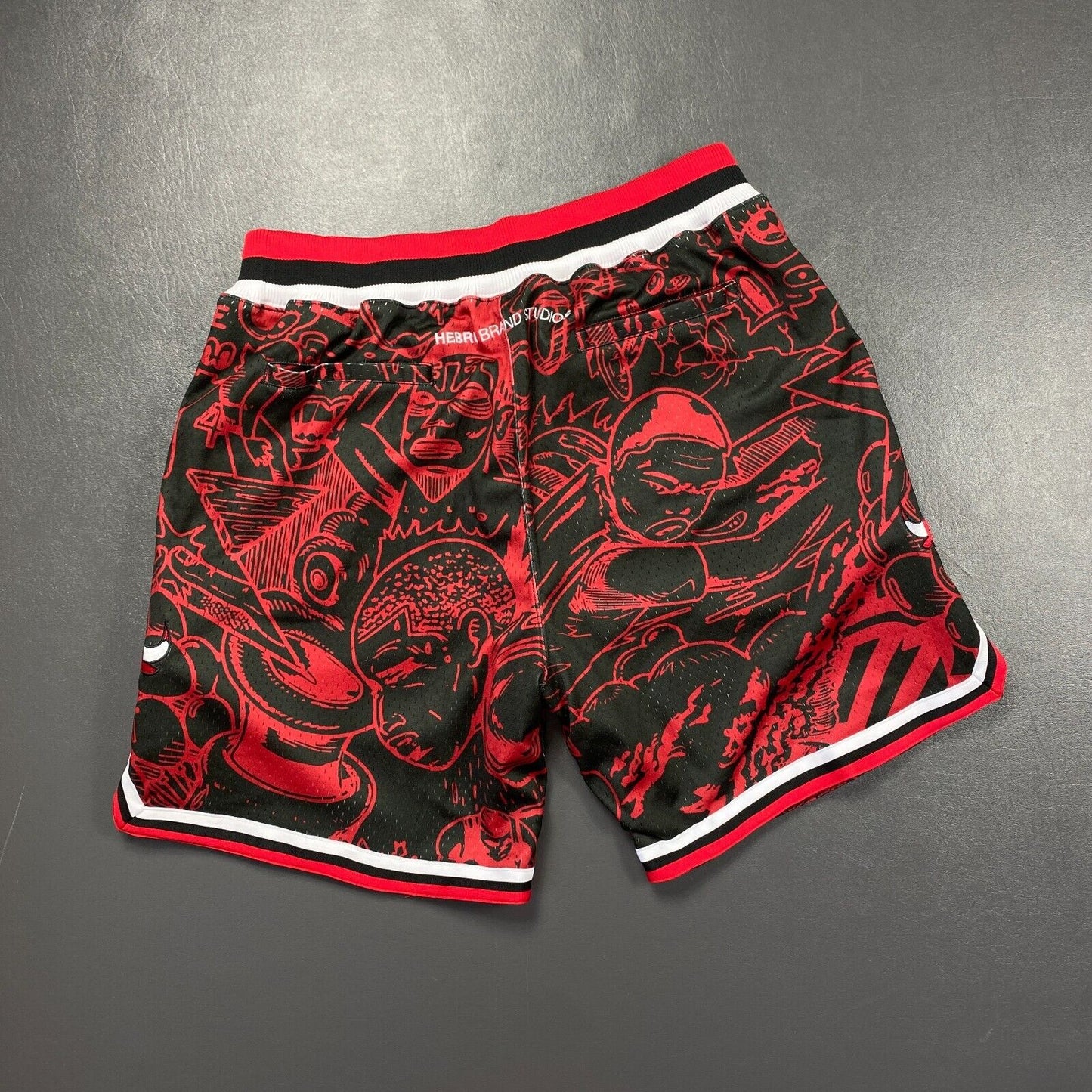 100% Authentic Hebru Brantley x Mitchell Ness 97 98 Bulls Shorts 48 XL - jordan