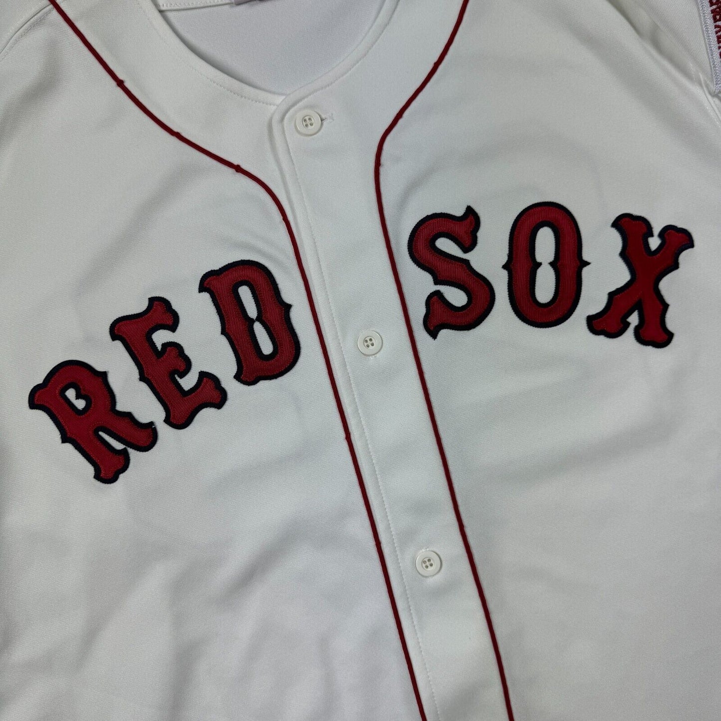 100% Authentic Wade Boggs Mitchell & Ness 1987 Red Sox Jersey Size 44 L Mens