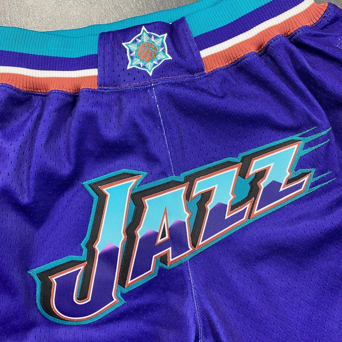 100% Authentic Just Don x Mitchell & Ness 96 97 Utah Jazz Shorts Size S Mens