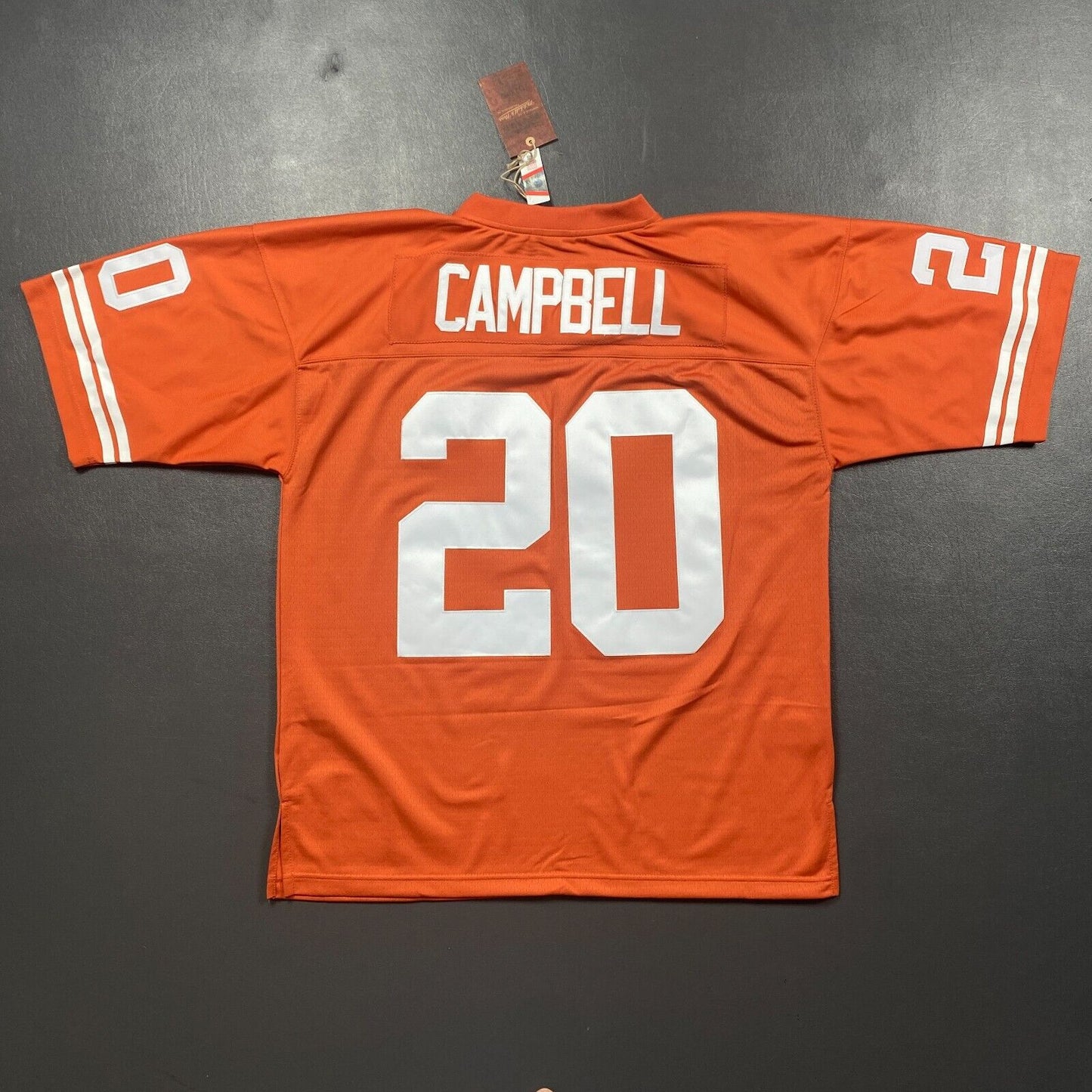 100% Authentic Earl Campbel Mitchell & Ness 1977 Texas Longhorns Jersey 40 M